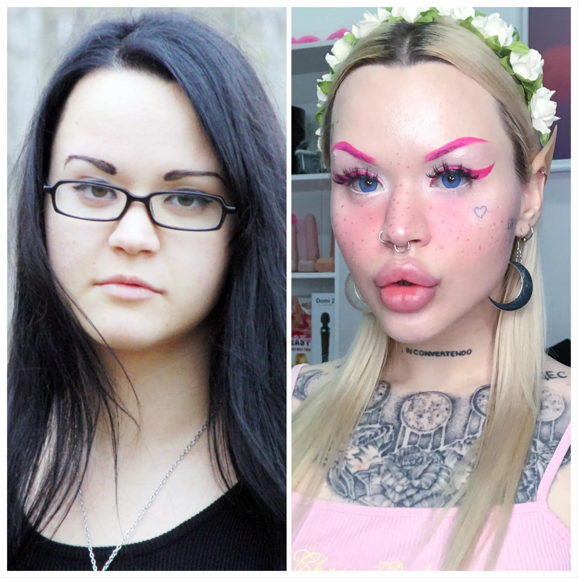 I was born a dwarf but i have found a way to become an elf 🥰