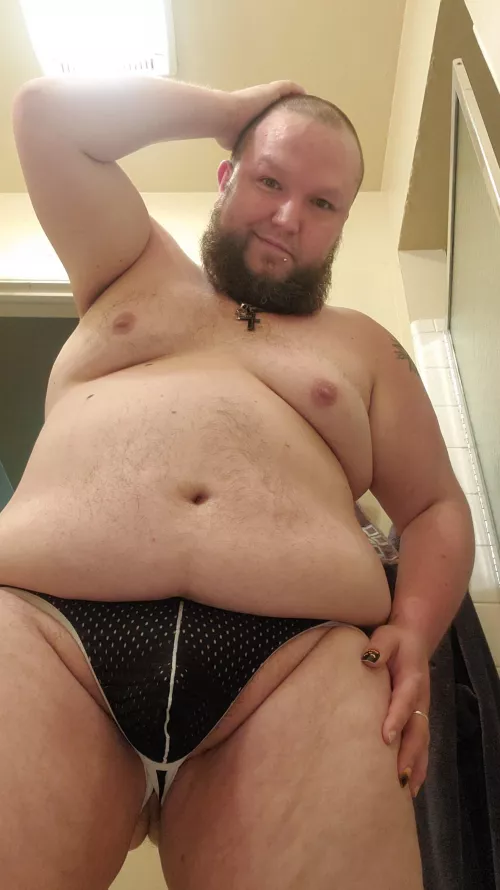 I was feeling myself in this jock this morning. Anyone else wanna feel? ๐