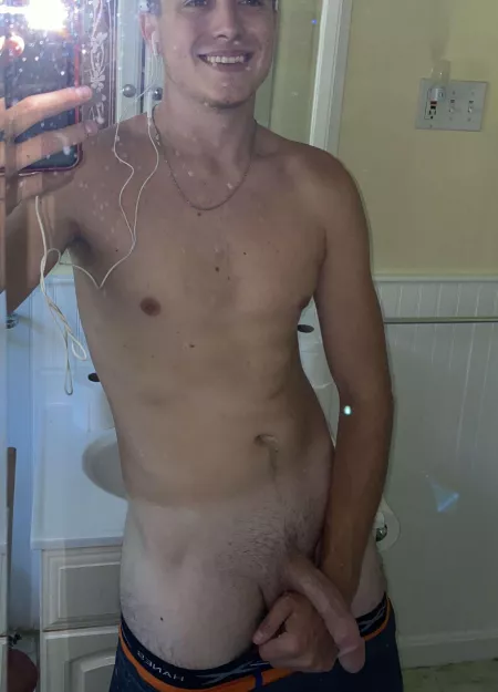 I was supposed to be working, couldn’t help myself.. what would you do if you walked in on me?