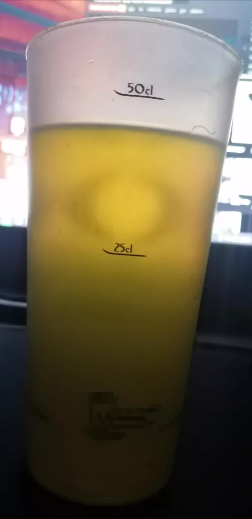I was supposed to show u the video of when I made this drink but my golden juice goes everywhere (I'll do it next time)