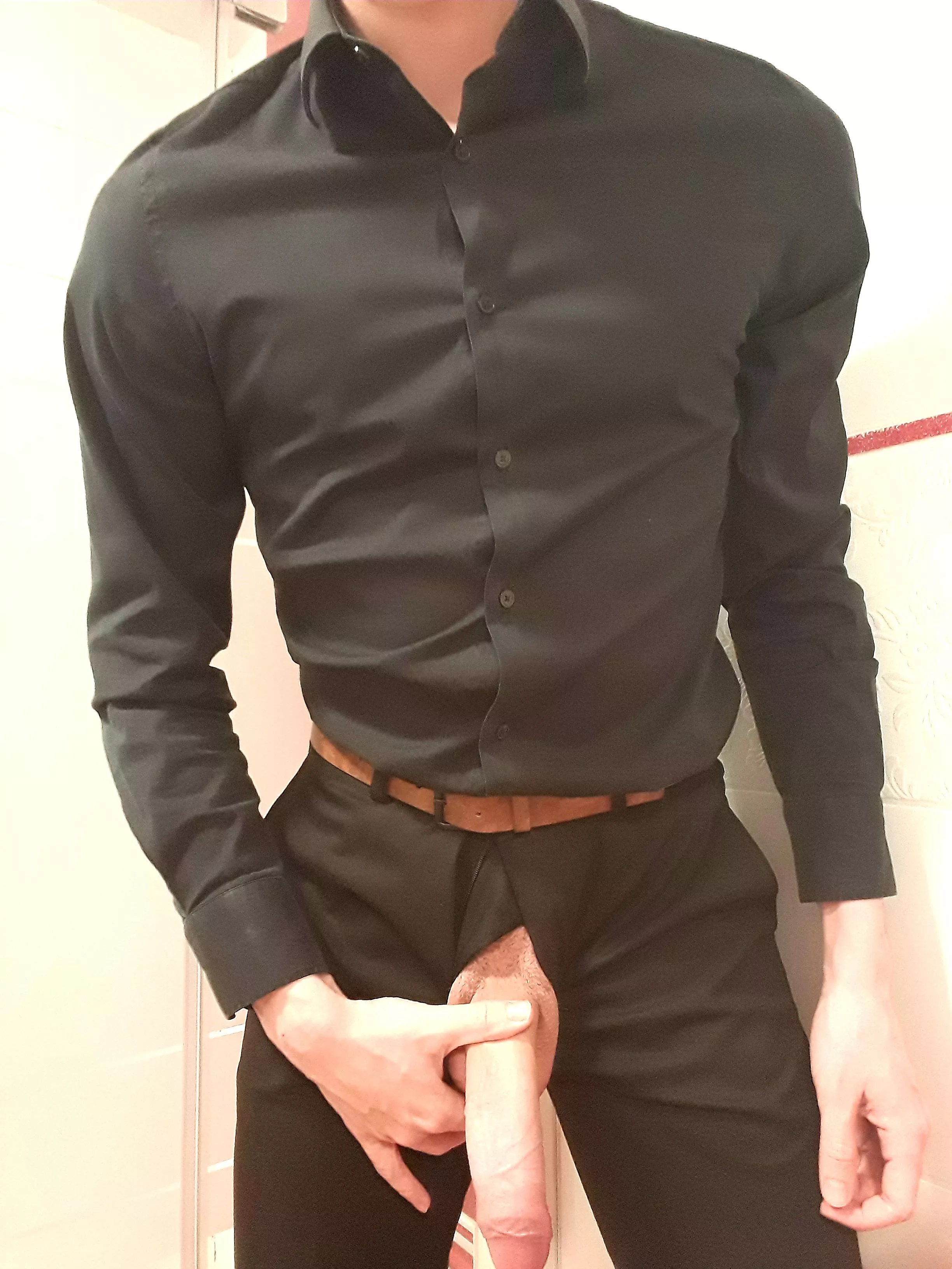 I was told that I wear suits to compensate for my dick size.