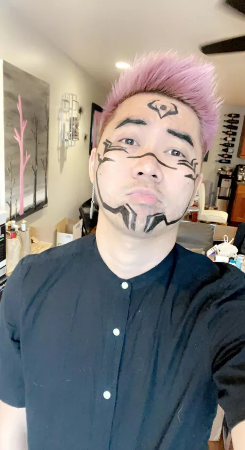 I was Yuji from JJK for Halloween πβ οΈ I was Yuji from JJK for Halloween πβ οΈ