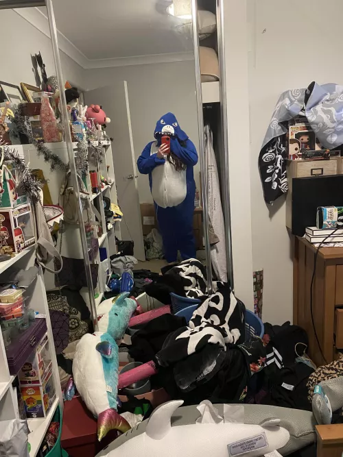 I wear dis to work today