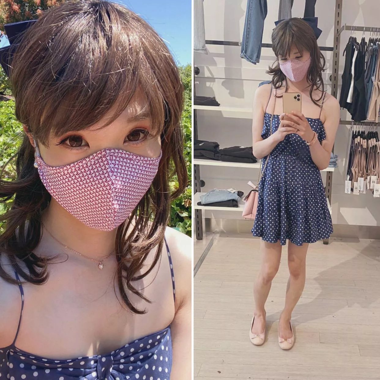 I went out wearing a pretty skimpy dress! 🥰💕