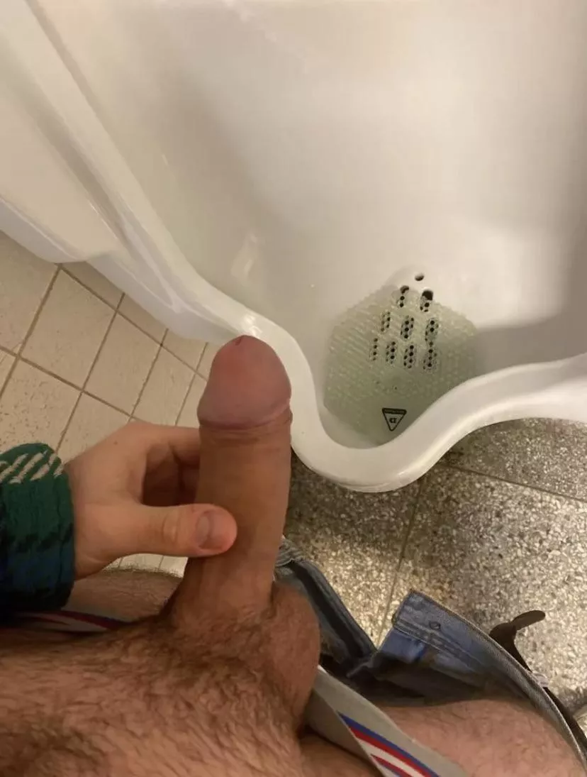I whip this out at the urinal next to you… what do you do next?