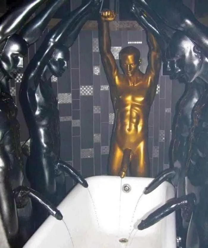 I wish I have bathroom like that but with alive guys ?