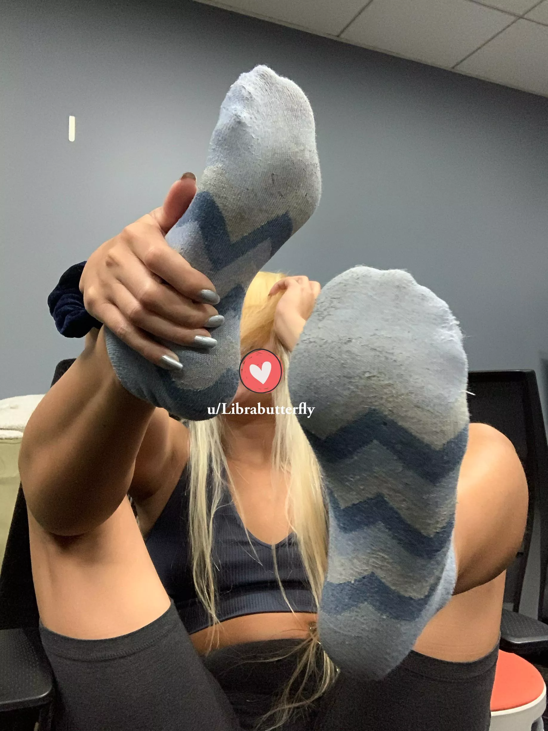 I wish you were here to lick my feet clean 🧦