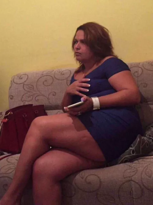 I wonder where my mom is going like that 😳