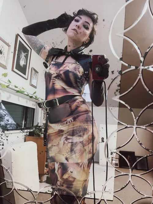 I won’t ever leave that dress now