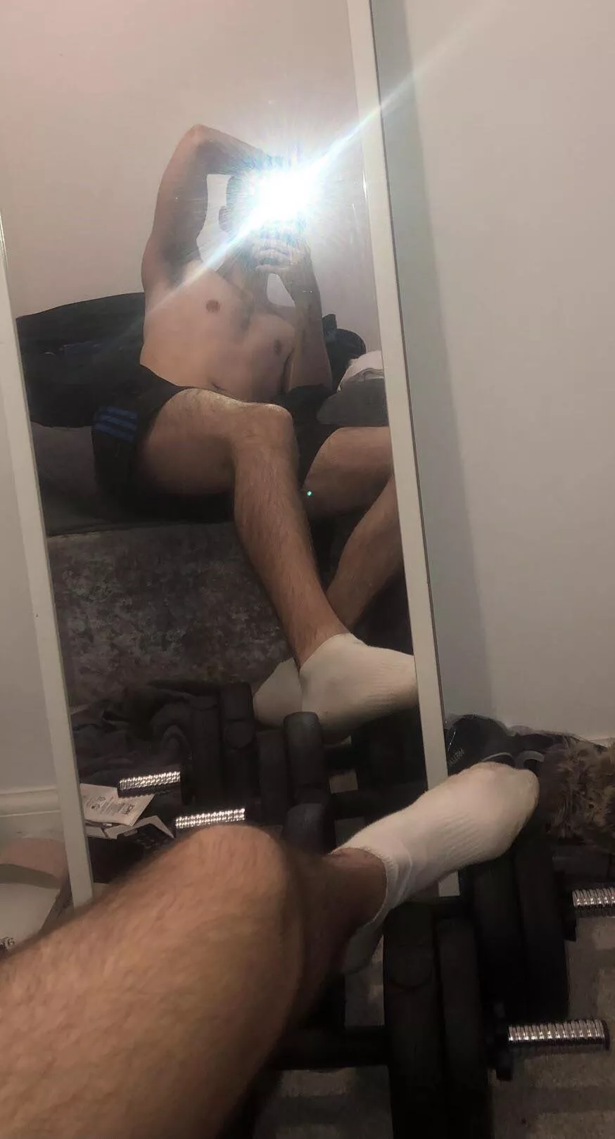 I workout so I can give really good cuddles 😅(m)