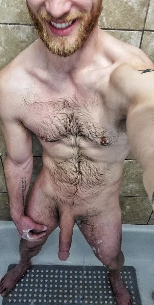 I would be happier with a lady to share the shower with