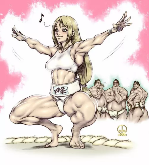 I would pay top dollar to see fit women’s sumo.