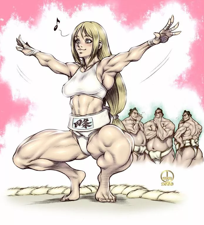 I would pay top dollar to see fit women’s sumo.