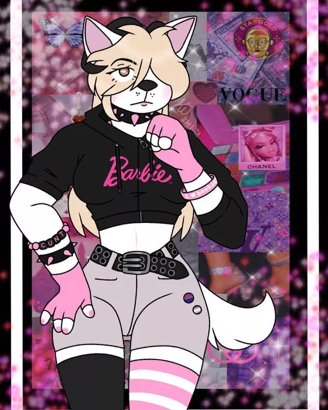 I yassified one of my fursonas [OC]
