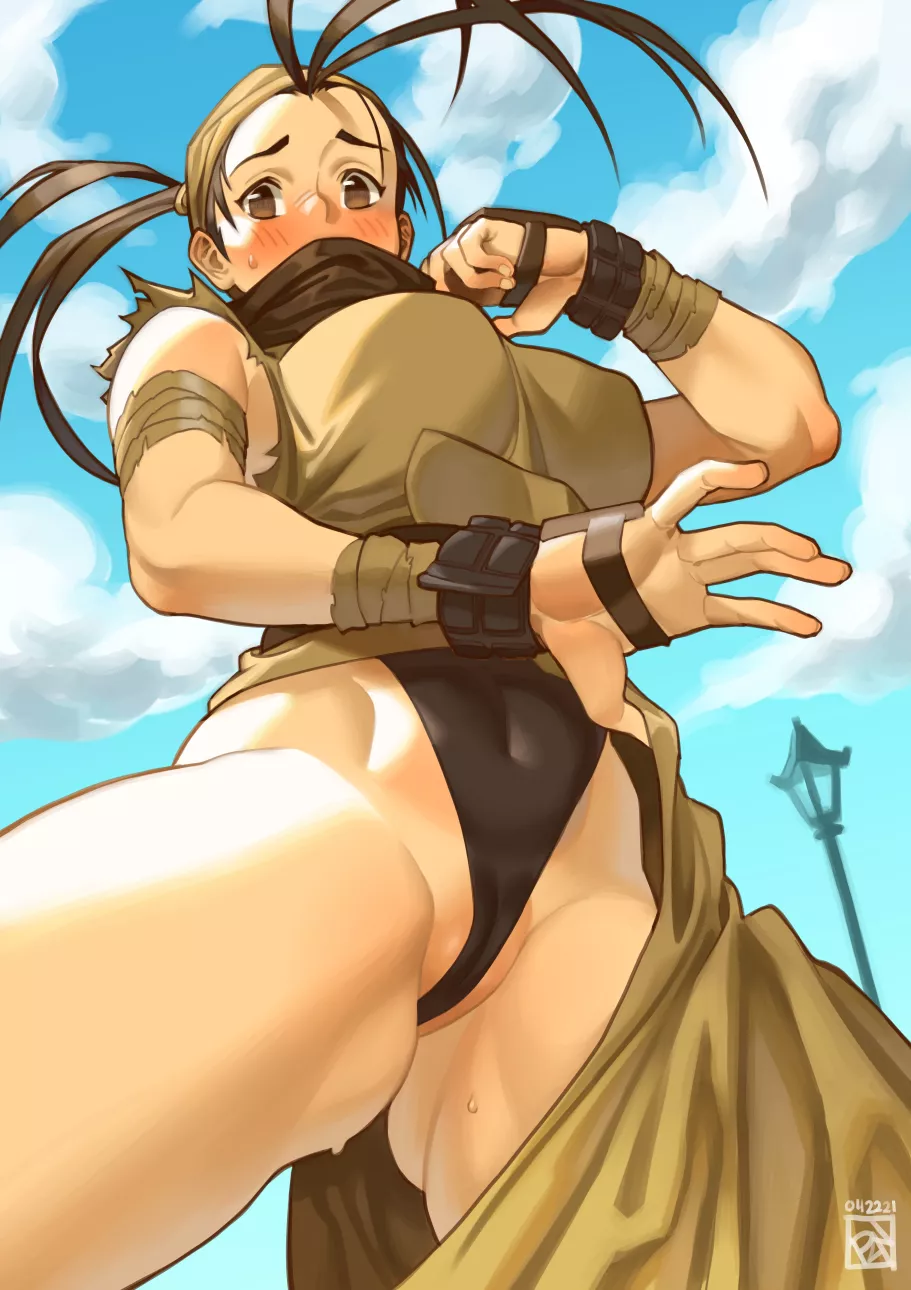 Ibuki Highleg Leotard Blush (Poch4n) [Street Fighter]