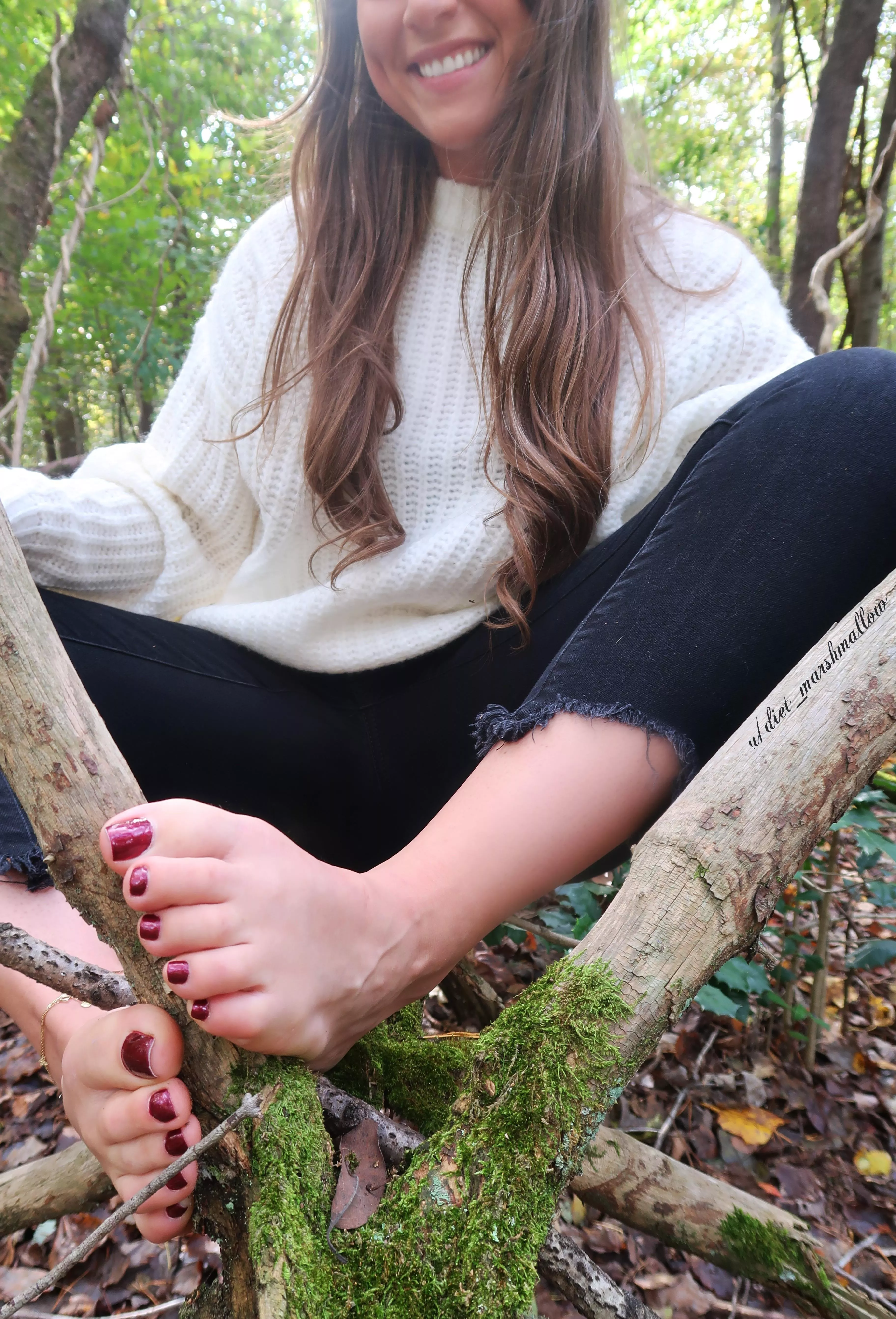 I’d be happy to wrap my toes around a different kind of wood 😉