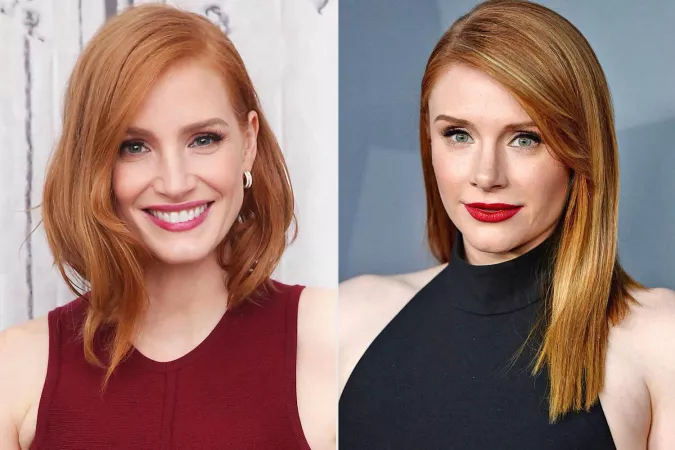 I’d do anything for a threesome with Jessica Chastain and Bryce Dallas Howard I’d do anything for a threesome with Jessica Chastain and Bryce Dallas Howard