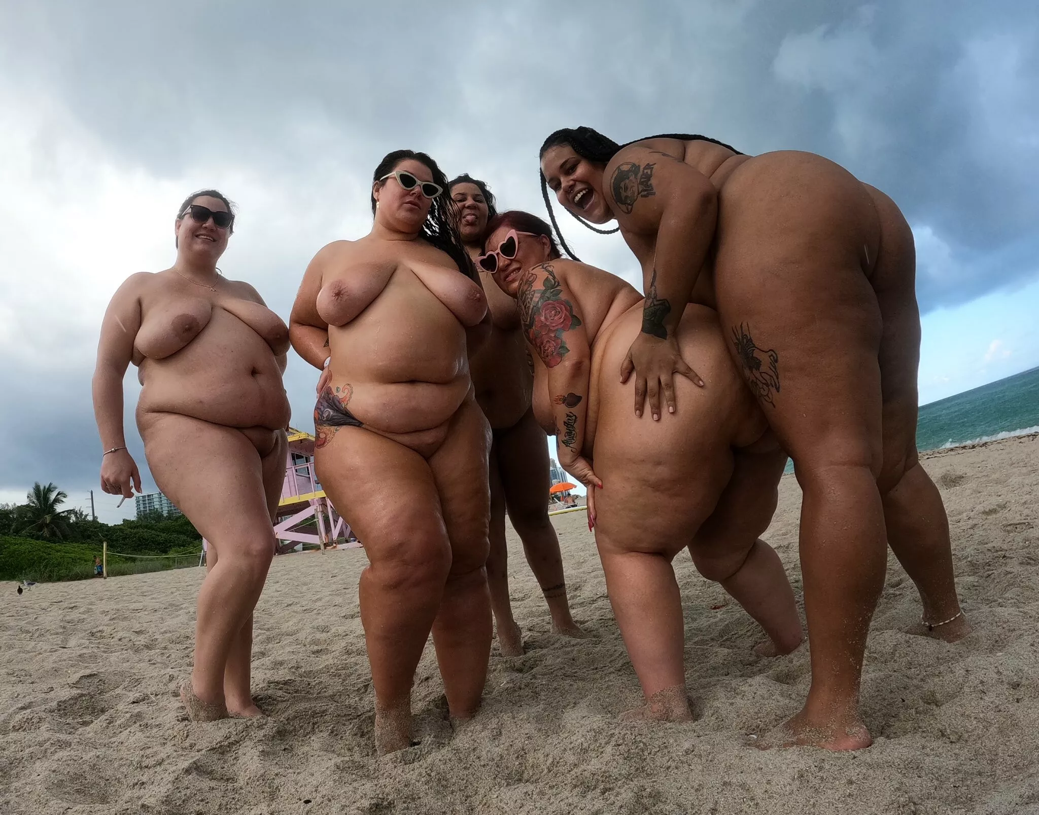 I'd love to be invited to their naked beach party nudes | Watch-porn.net