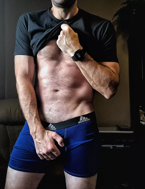 I'd much rather have my hands on you, instead