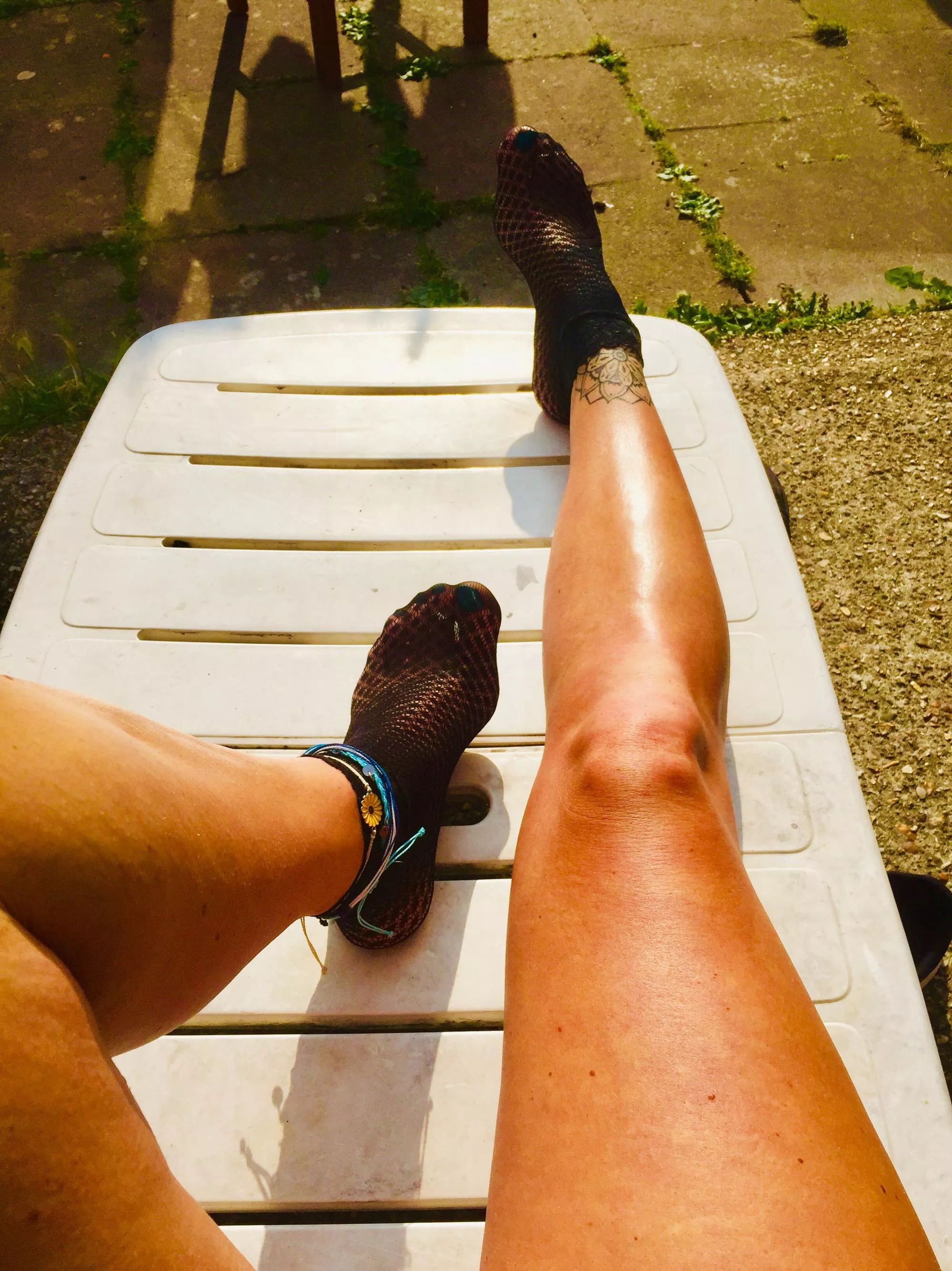 I’d rub them all over you if you were sat there ☺️