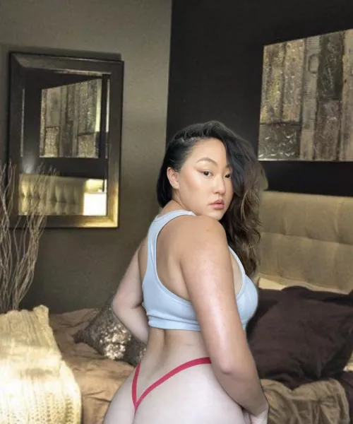 Ideas to make my red G string disappear? š