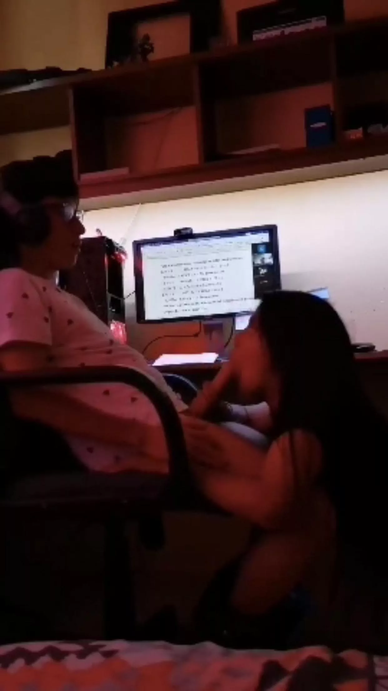 Idk how to post a full video, but does anyone know who this couple is or the girl? Idk how to post a full video, but does anyone know who this couple is or the girl?
