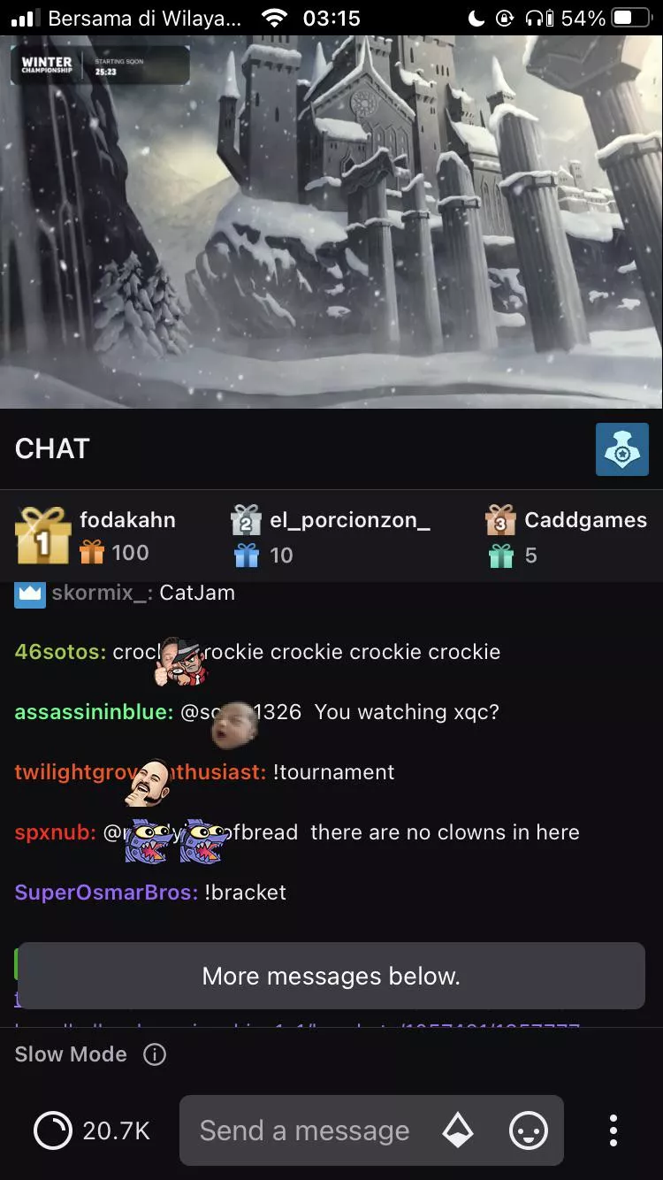 Idk if twitch mobile is bugged or what but i have random emotes floating in the chat, covering all the messages. The app is up to date etc. Anyone have any ideas whats going on?