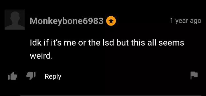 Idk, seemed pretty normal to me Idk, seemed pretty normal to me