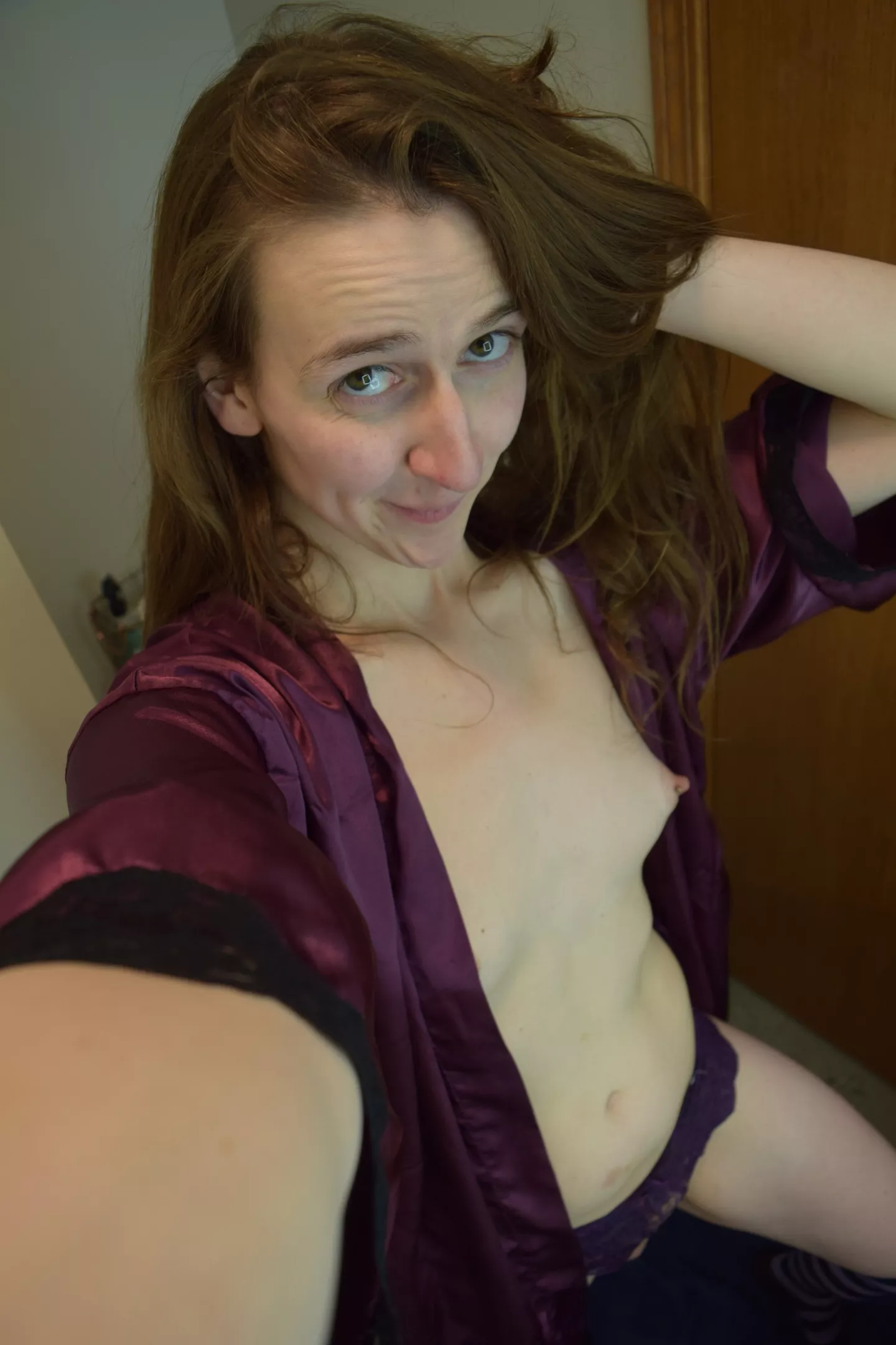 If I can.. you can. Hold your head up high and put those knee highs on before the end of food break