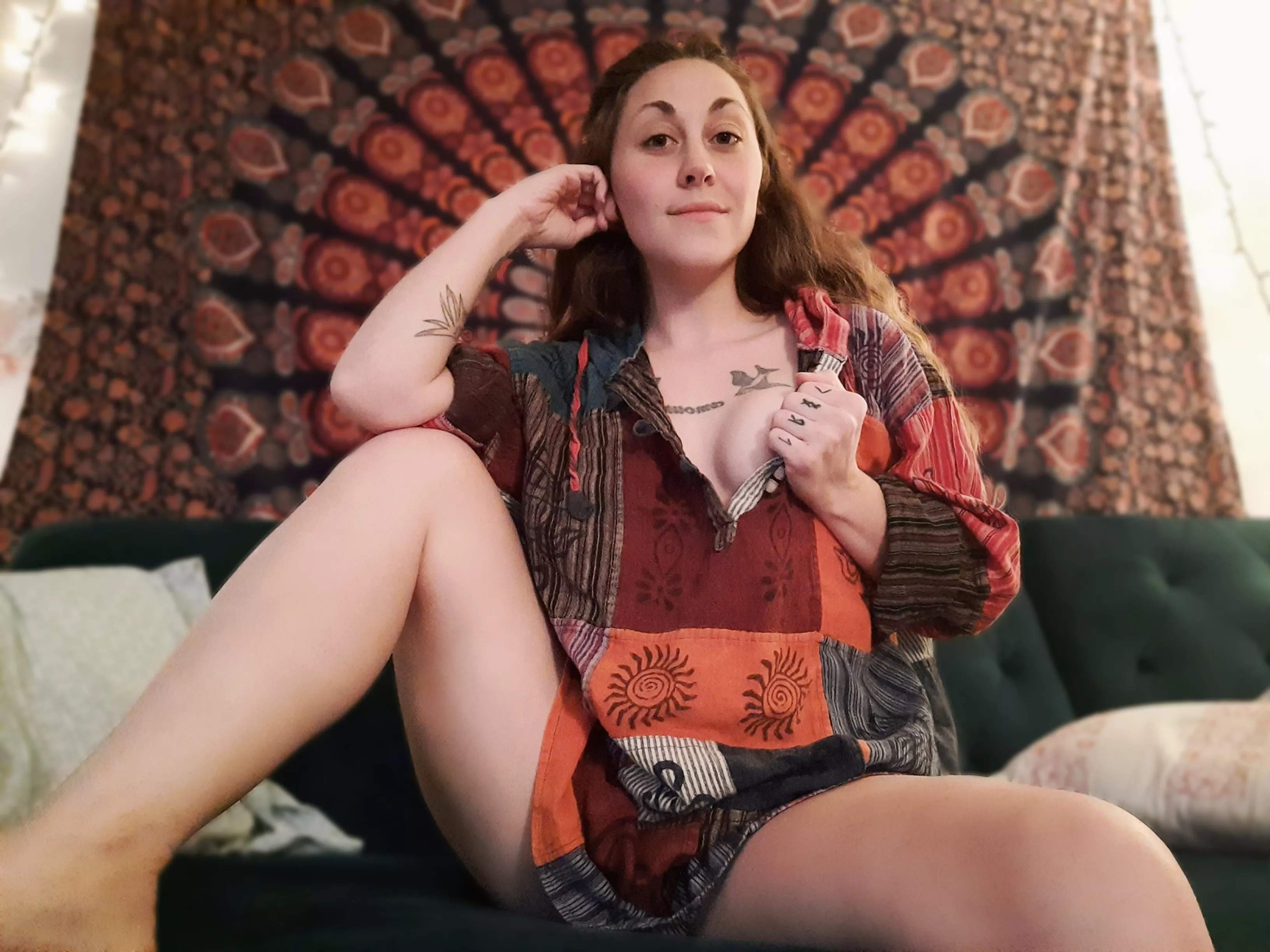 If I can't be naked, this is the next best thing ?