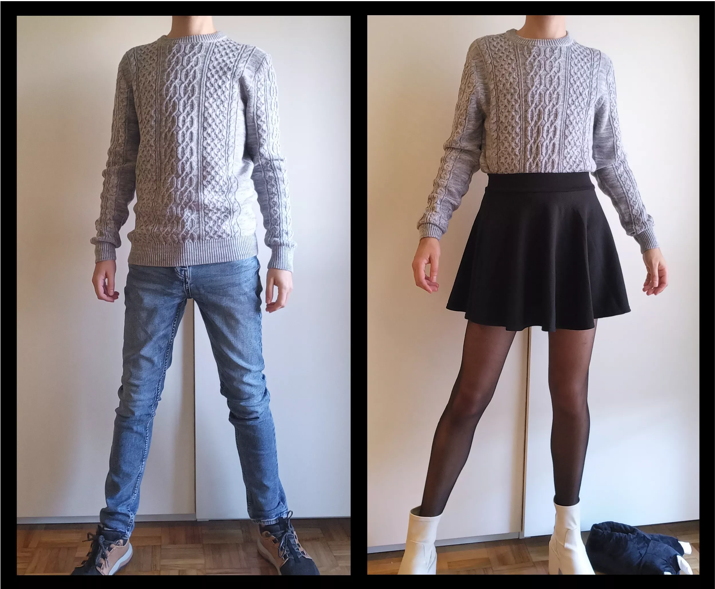 If I were you, I'd find a bf who can do both! 😝 It's much more fun 😉