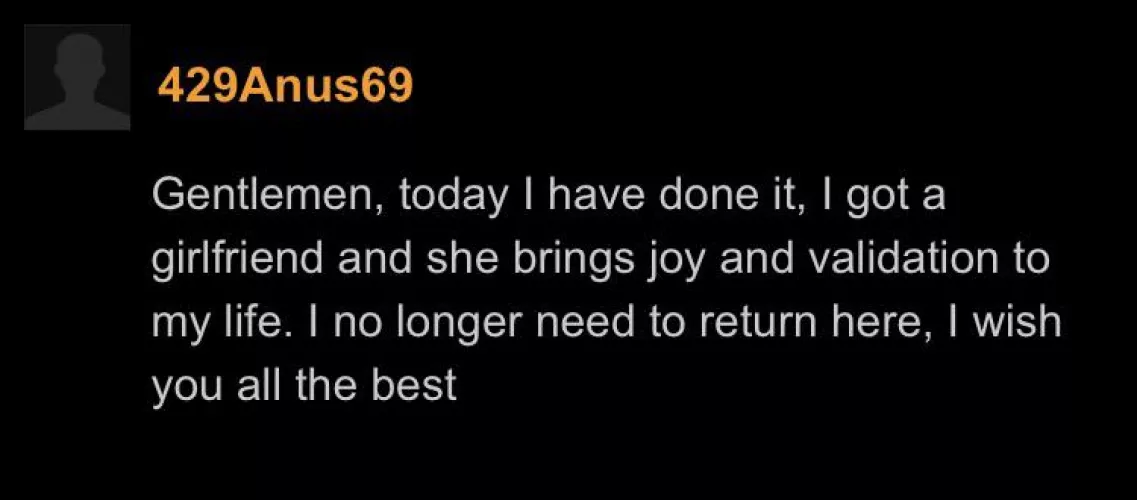 If only..