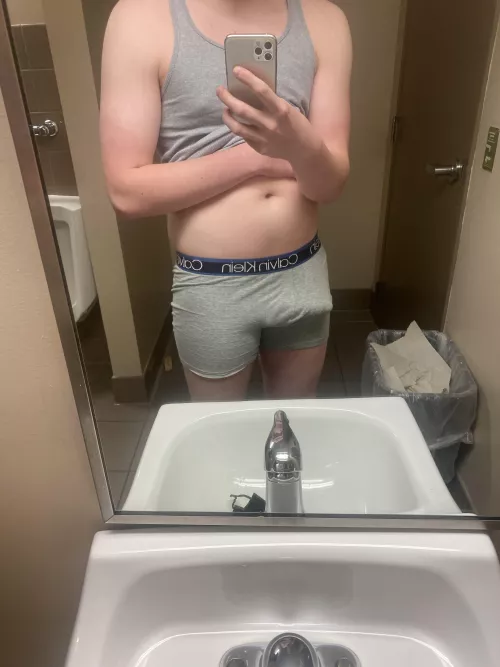 If people like grey sweatpants…