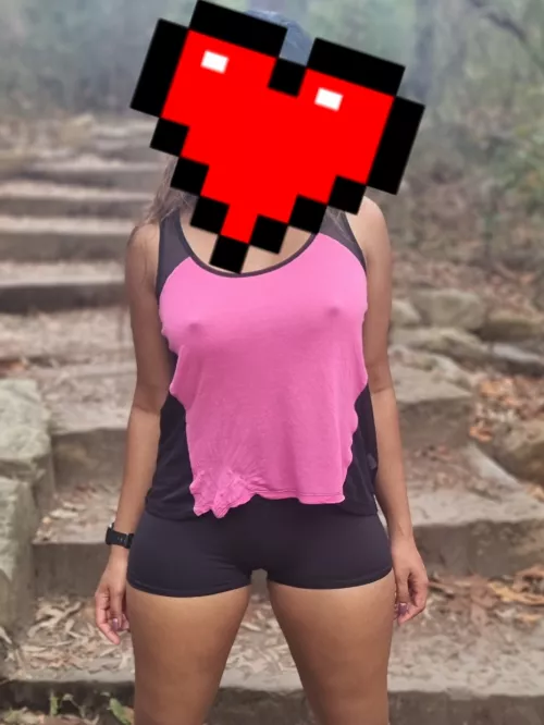 If this blows up, I'll post the video of me hiking in this outfit π
