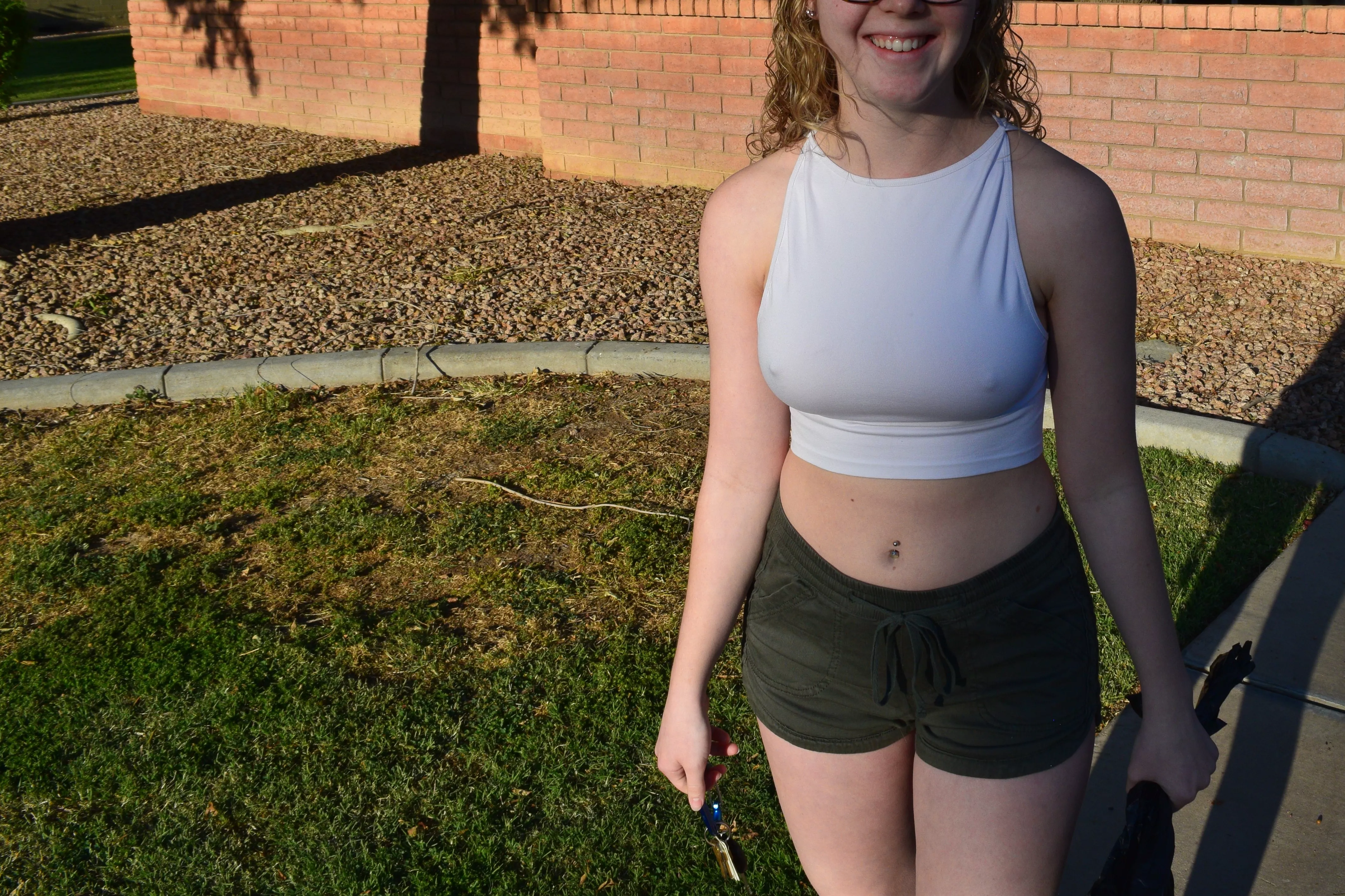 If you couldn't tell, I love being braless! If you couldn't tell, I love being braless!