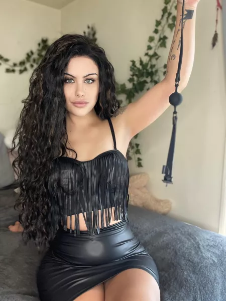 If you let Me put the gag in, I’ll let you have a sniff.