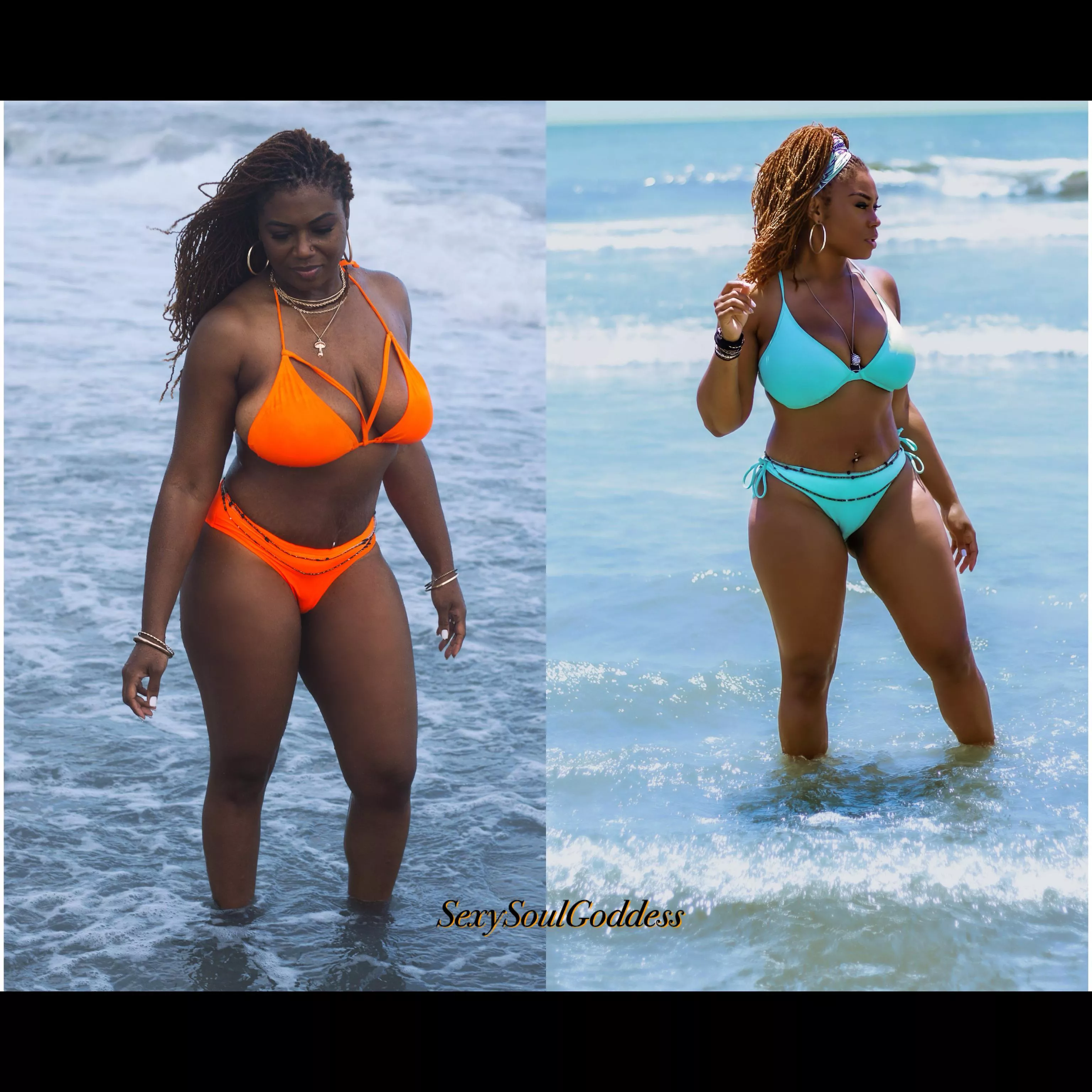 If you think my 41 yr old body was hot this summer, just wait until I unveil my bikini's for 2022. 🏋️🏾‍♀️🚴🏾‍♀️🧘🏿‍♀️🔥🔥🔥 Btw I like the orange.