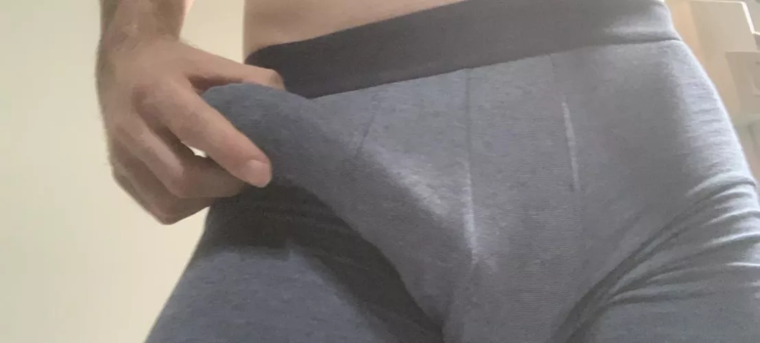 If you turn me on it can’t fit my boxers anymore :)