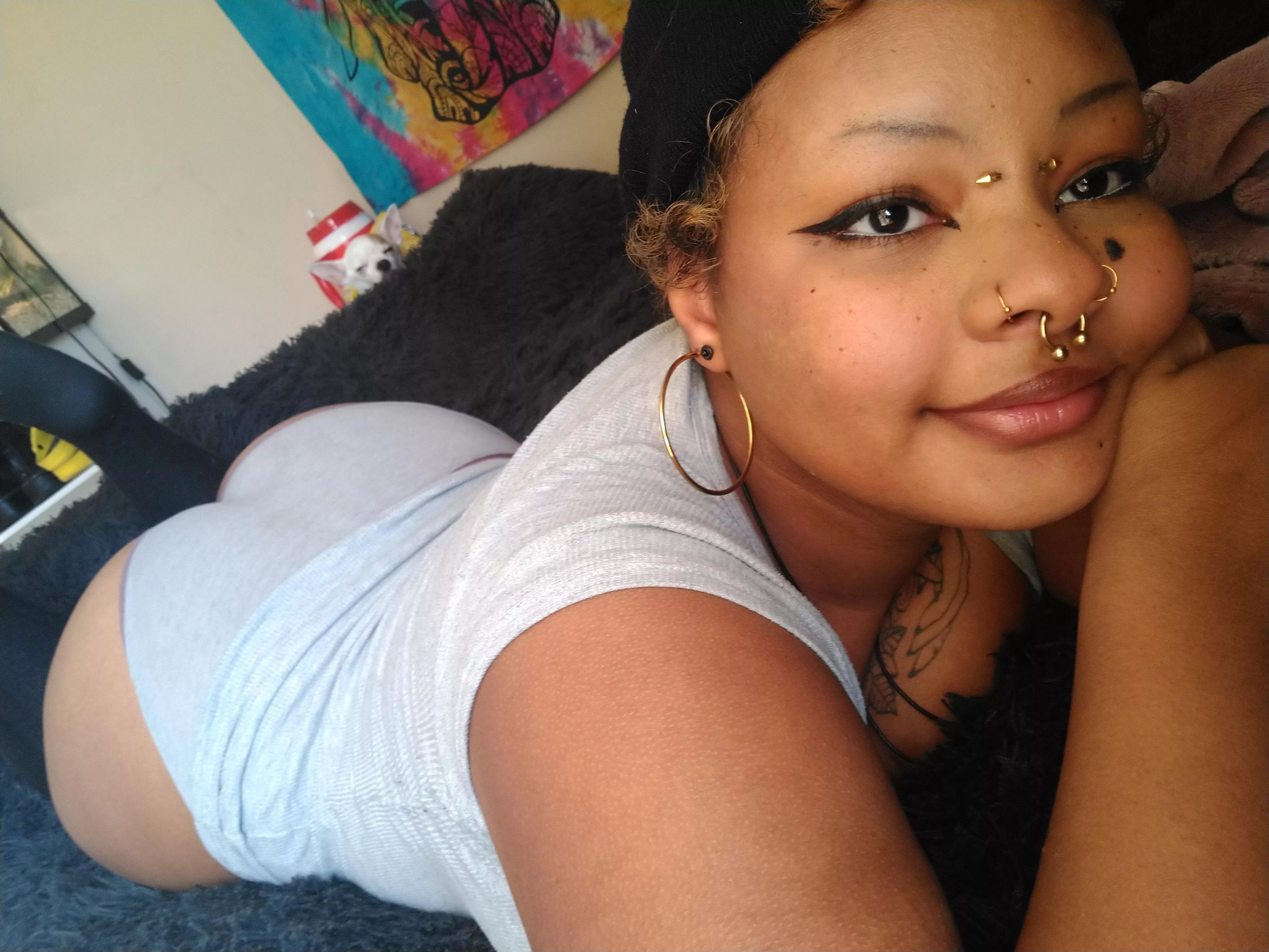 If you walked in and saw me laying like this wwyd?