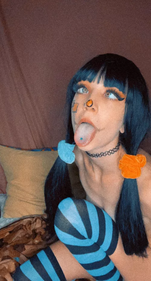 If you wanna cum on my face, just do it already