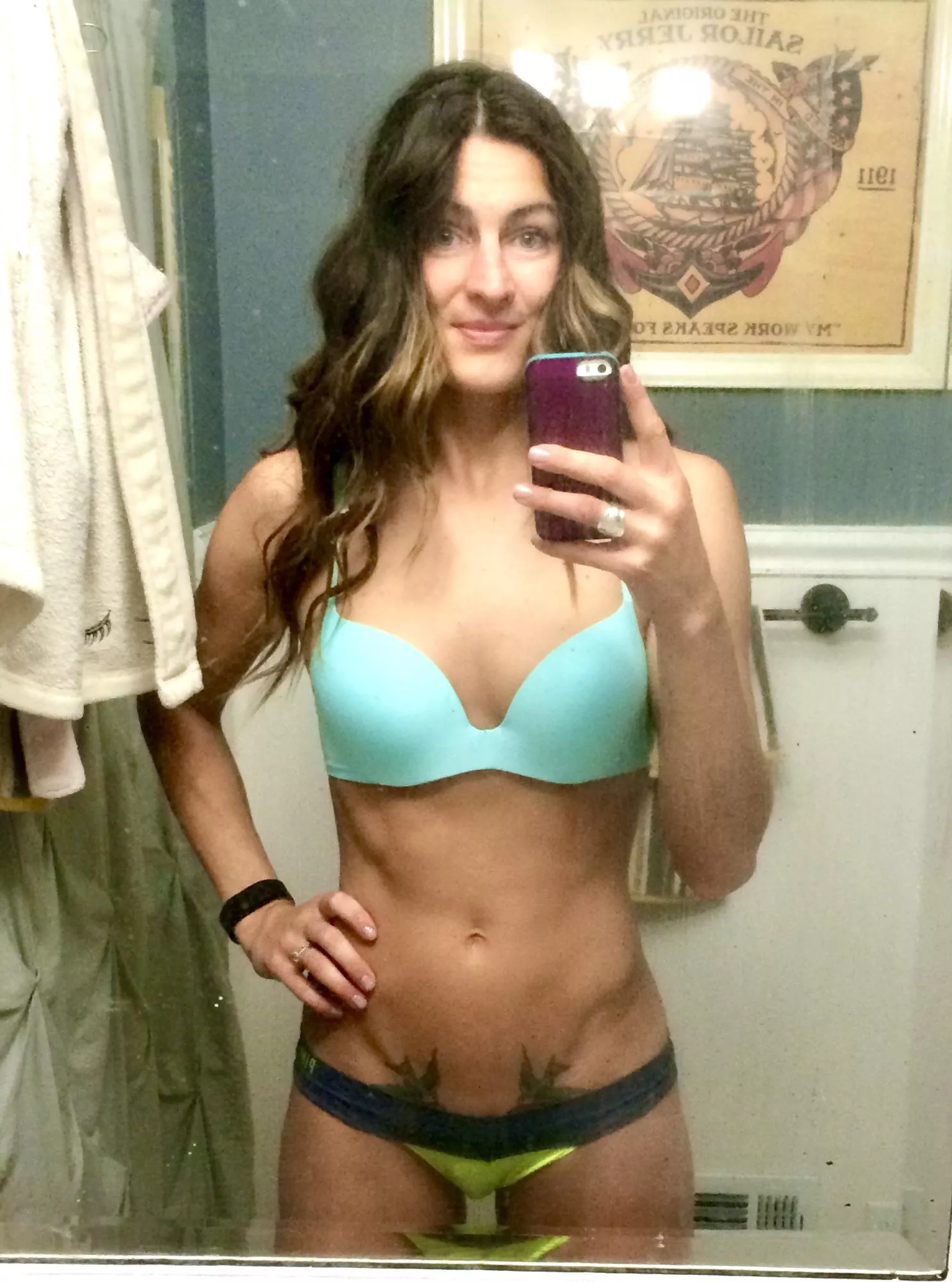 If you want to see her take her panties off, ⬆️ this post