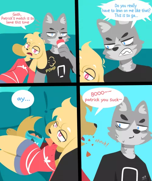 If your friend looks hot. / art by me