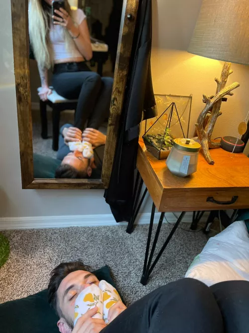 If you're going to lay around, make yourself useful