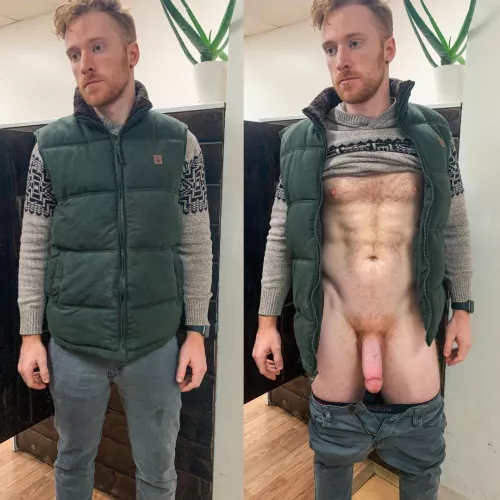 If you’re sorting new you’ll know what’s under this puffy jacket.