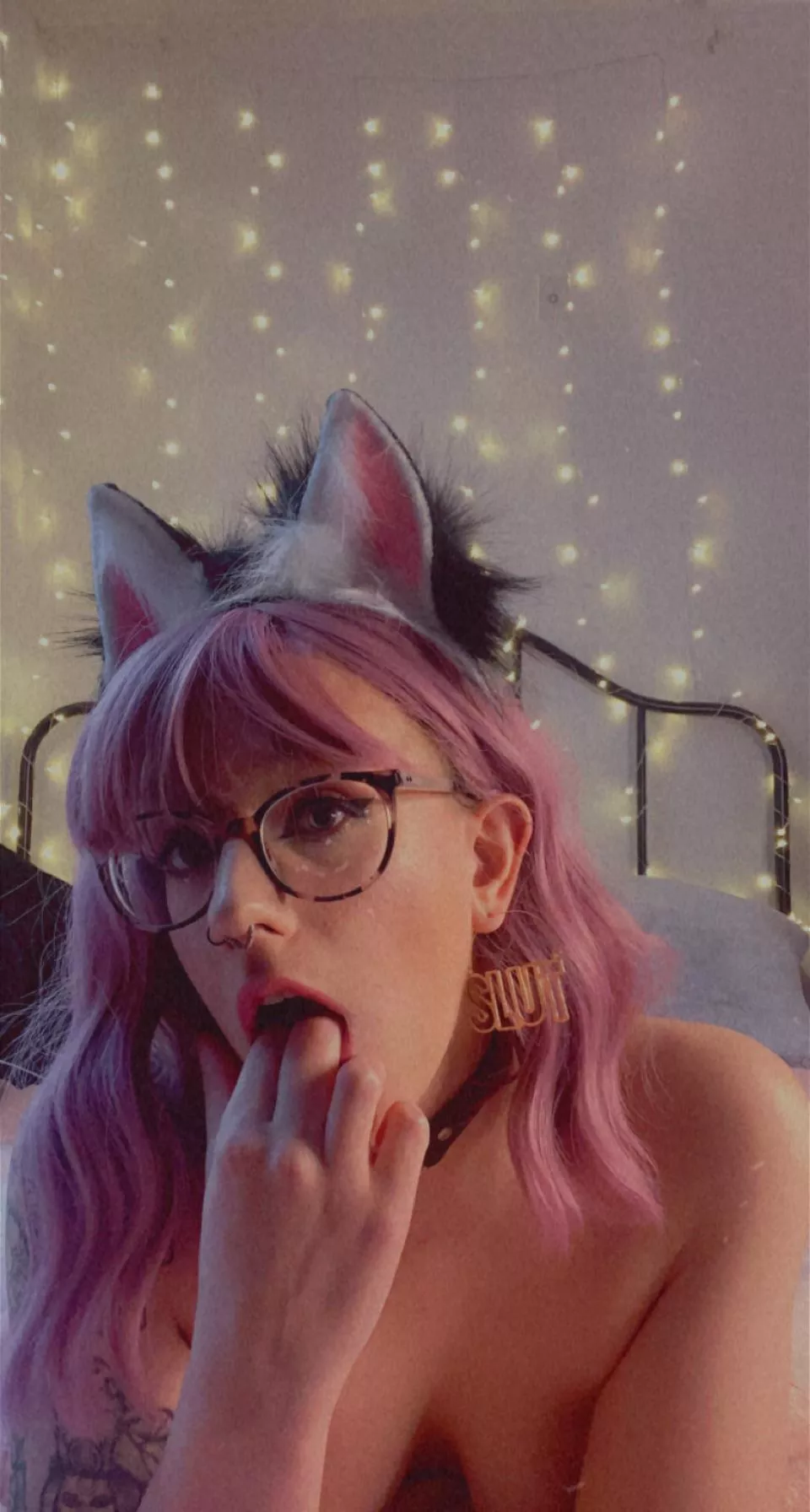 I’ll be your kitty if you want 💜