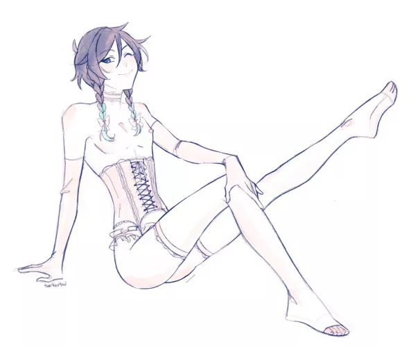 I'll dress up like this for you