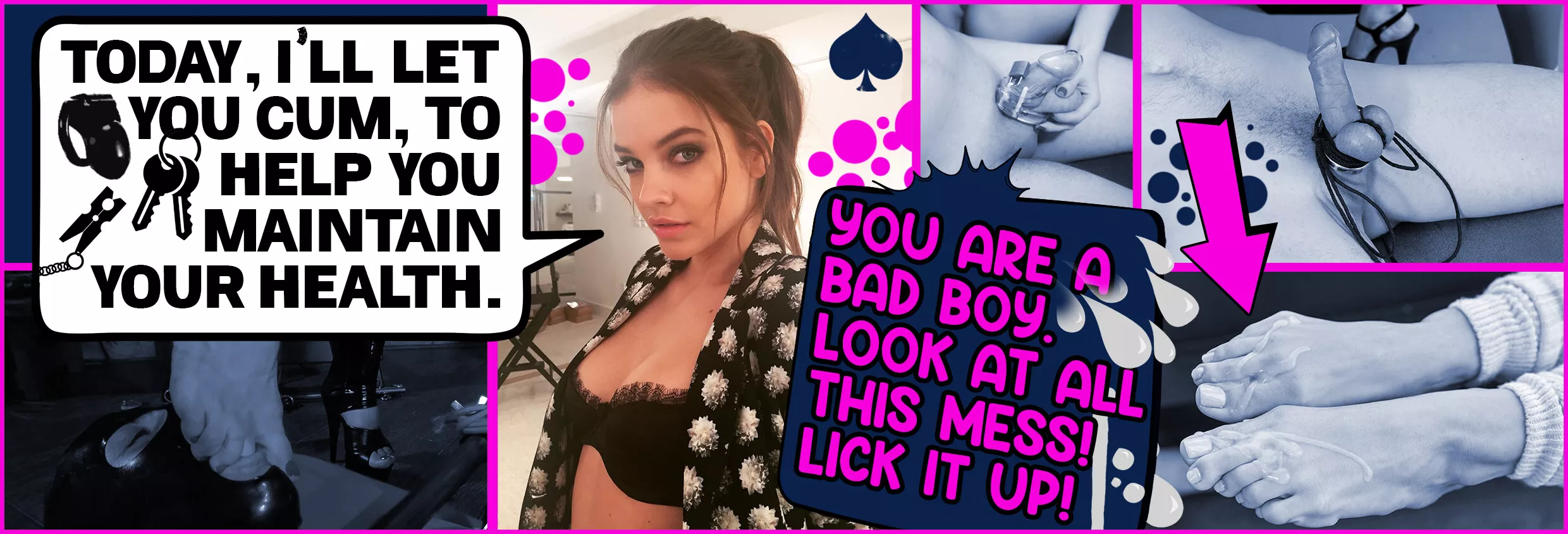 I'll let you cum I'll let you cum