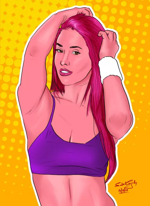Illustration of Eva made by me. Illustration of Eva made by me.