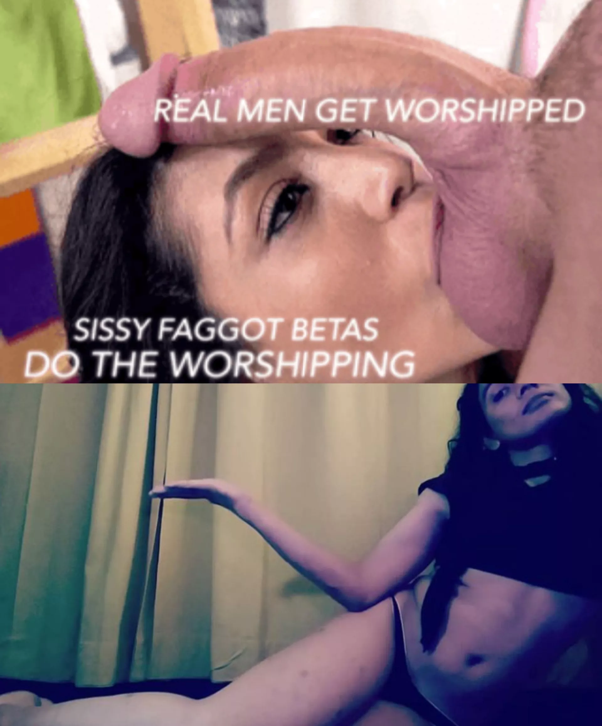 I'm a cock whore, so I thought I'd caption myself