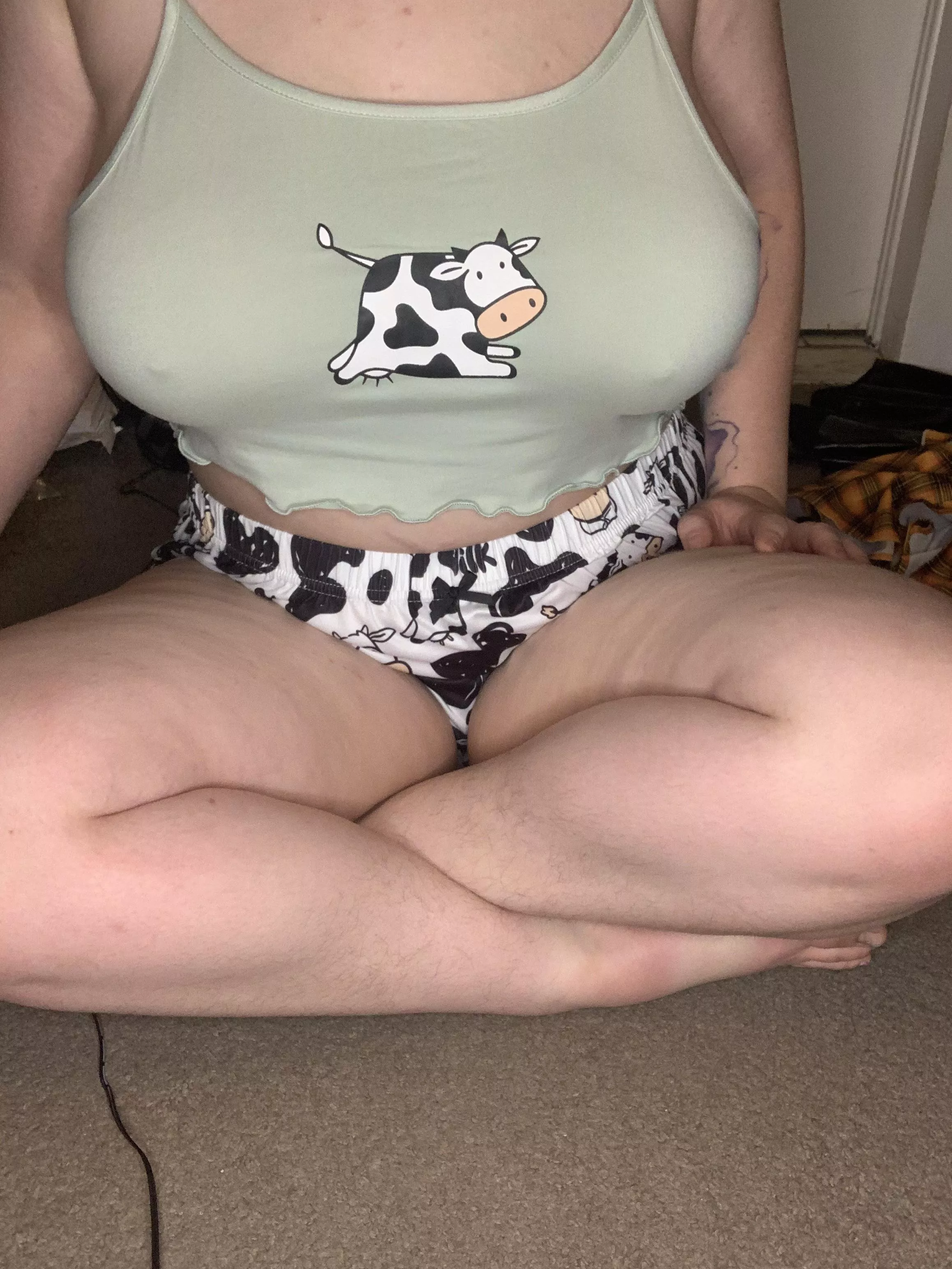 I’m a cow, mooooo